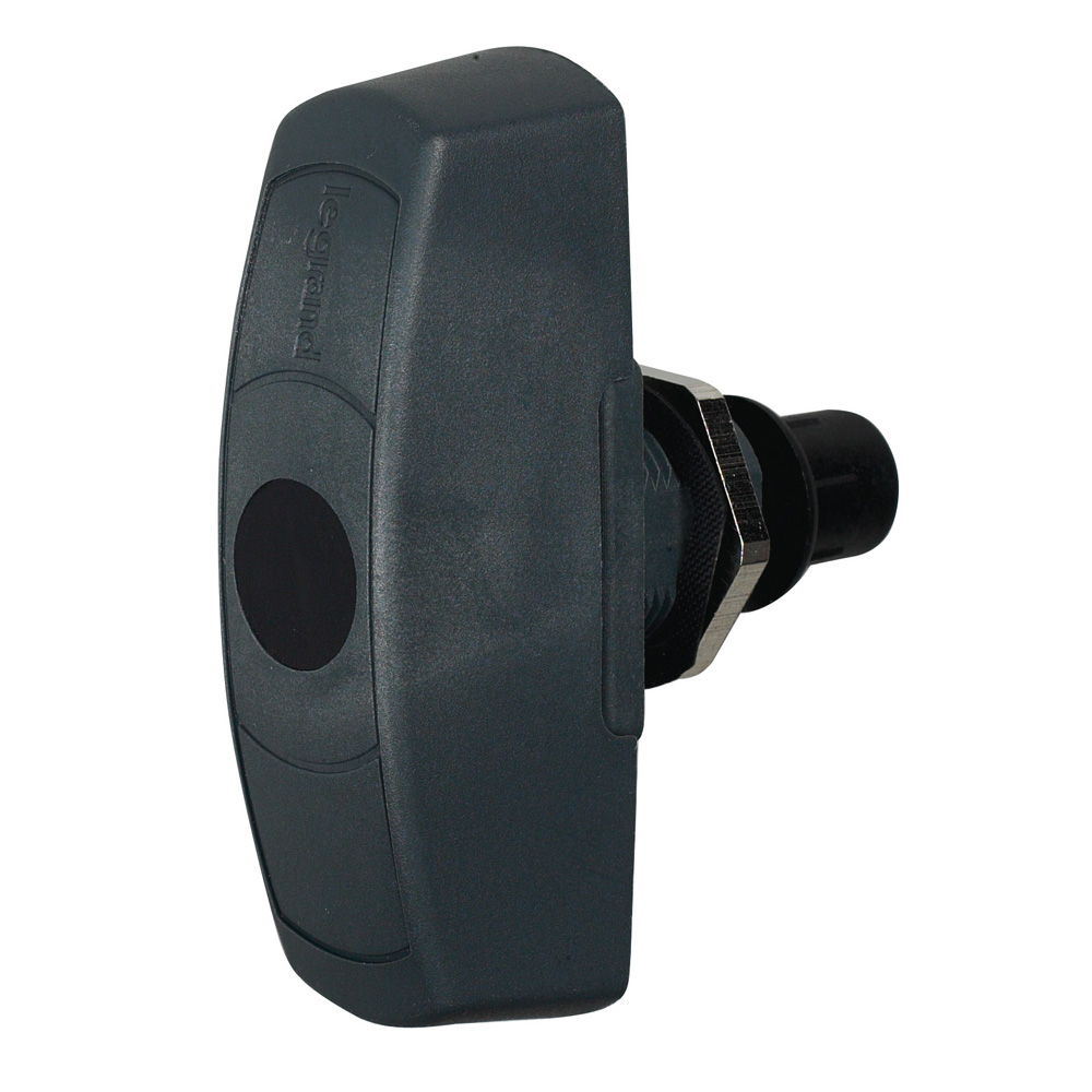 LEGRAND 036805, Knob Housing for Cabinets, With Blanking Plate, Accepts Rebate Locks Or Key Barrels