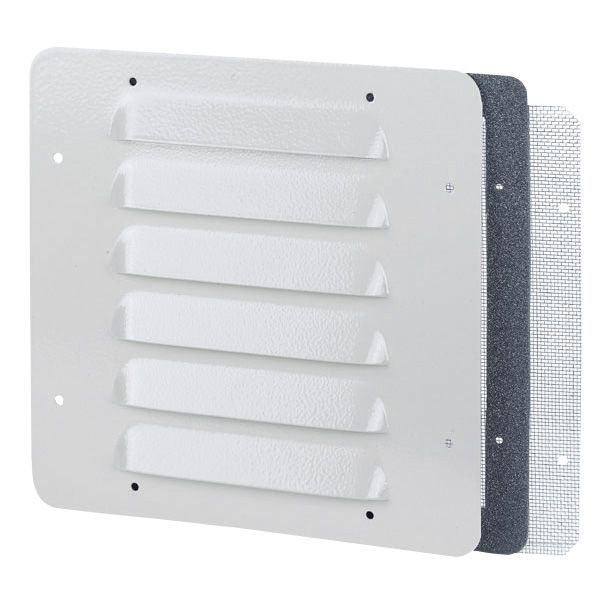 LEGRAND 034805, Metal Louvre, IP32, IK10, 248 × 248 mm, RAL 7035