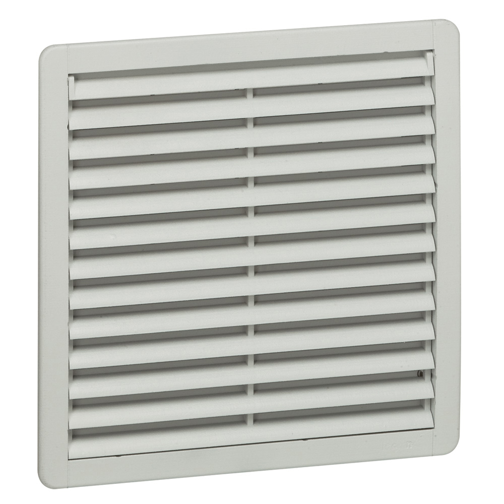 LEGRAND 034836, Grilă din plastic, IP54, 325 × 325 mm, Cu filtru G3, RAL 7035