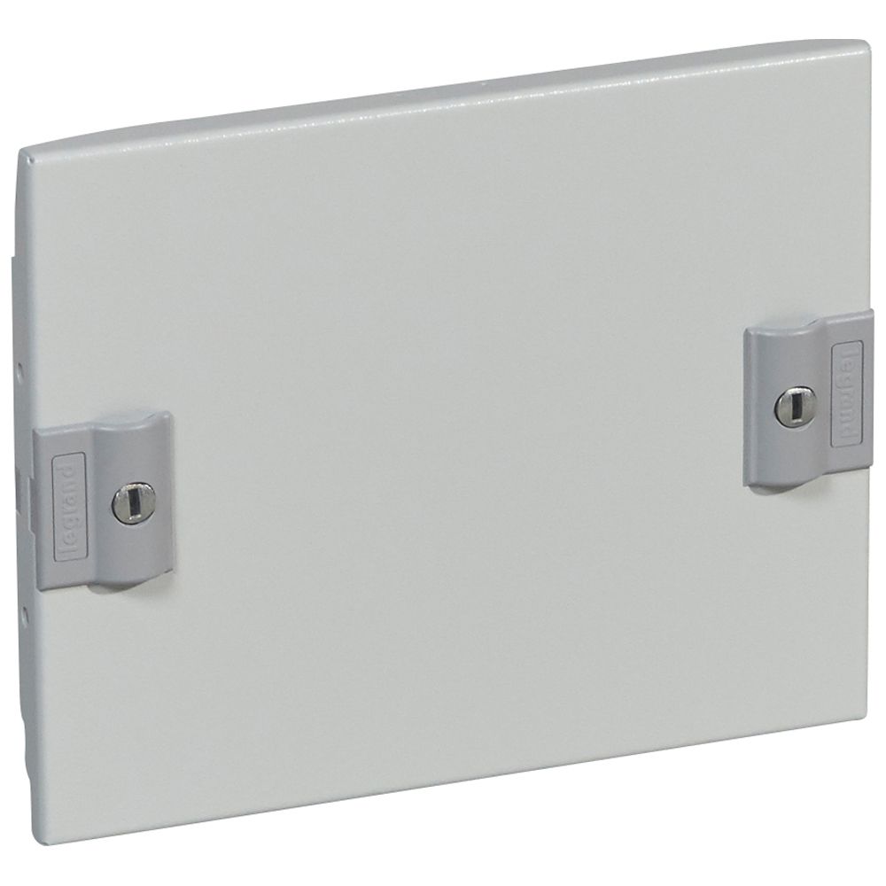 LEGRAND 020140, Solid Metal Faceplate XL³ 400, for Cable Sleeves, Height 200 mm