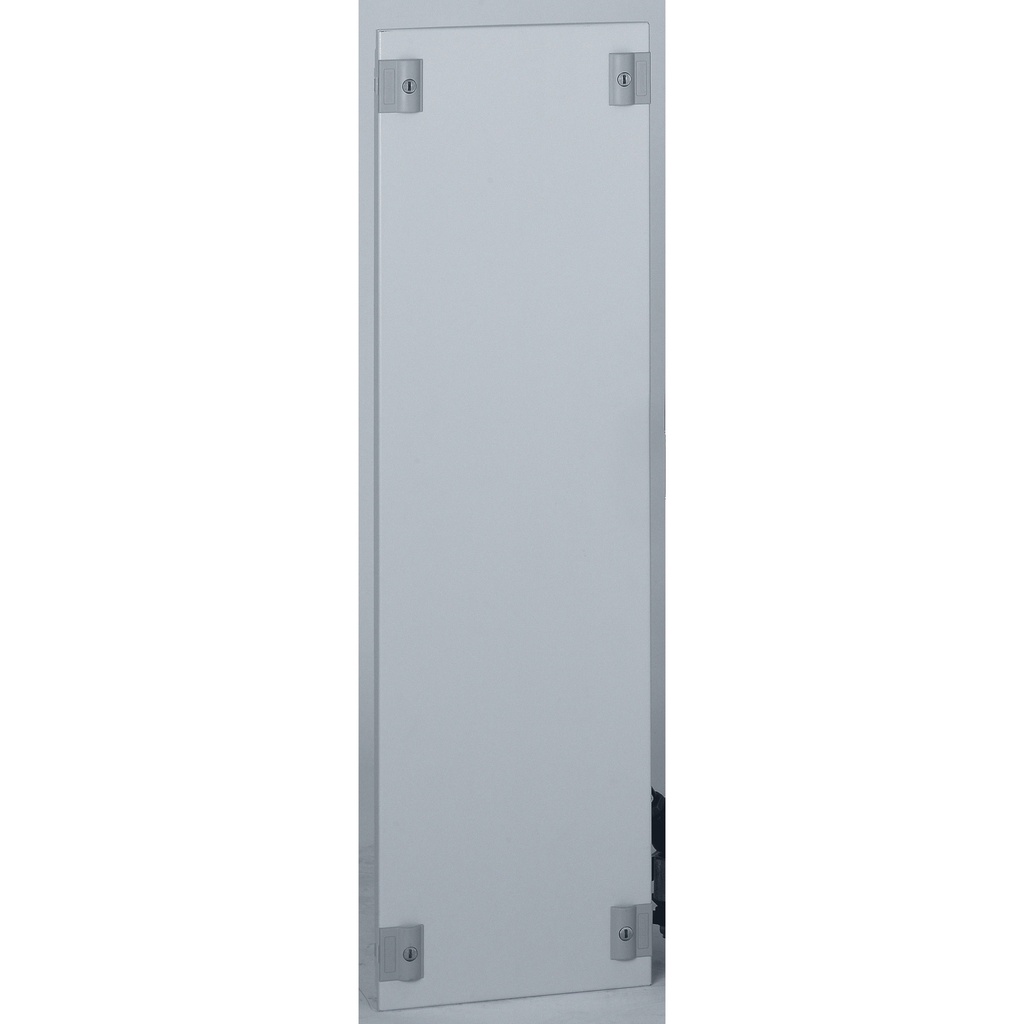 LEGRAND 020144, Solid Metal Faceplate XL³ 400, for Cable Sleeves, Height 700 mm