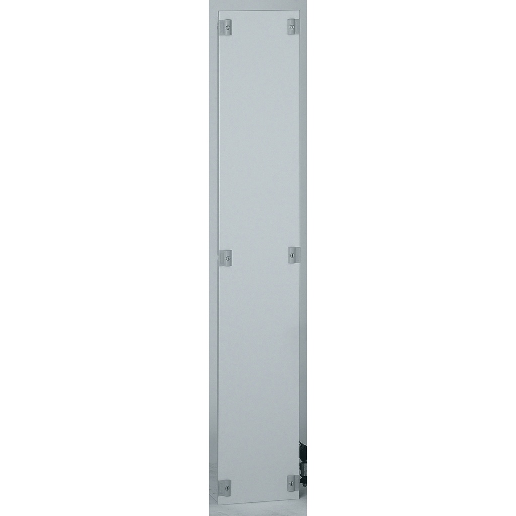 LEGRAND 020147, Solid Metal Faceplate XL³ 400, for Cable Sleeves, Height 1150 mm