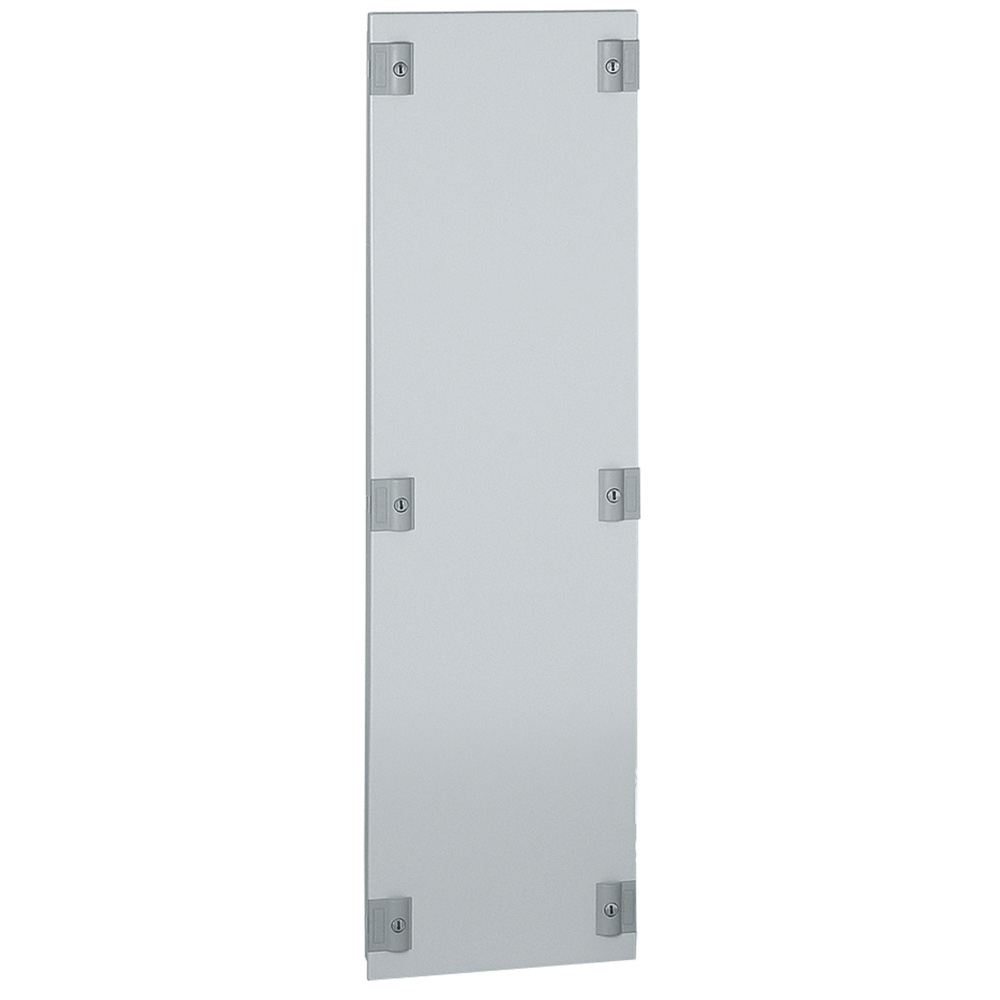LEGRAND 020148, Solid Metal Faceplate XL³ 400, for Cable Sleeves, Height 1450 mm
