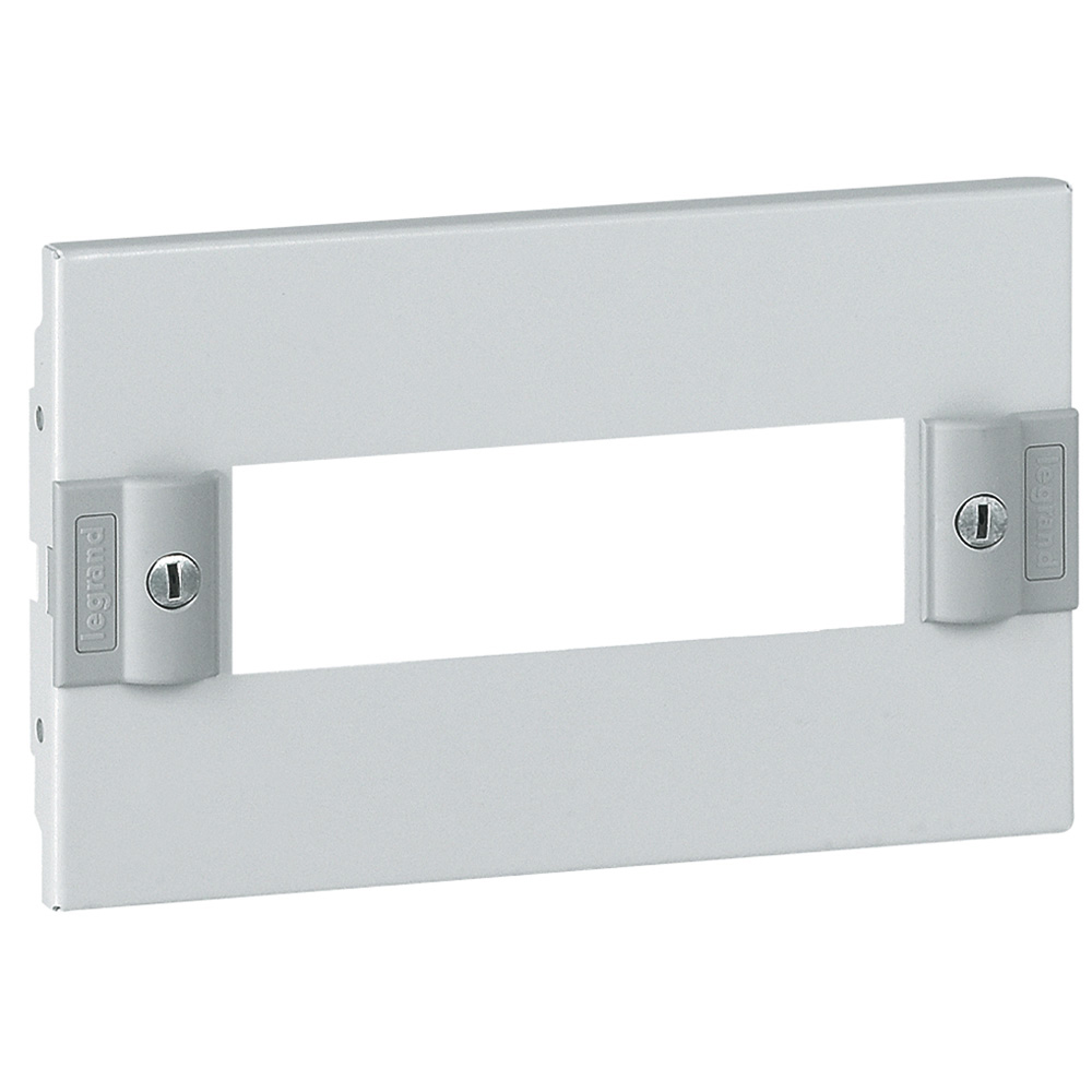 LEGRAND 020303, Placă frontală metalică XL³ 400, manșoane de cablu, pentru dispozitive modulare