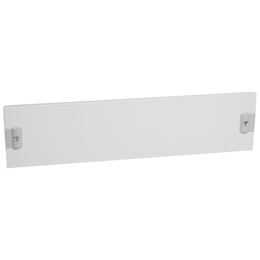 LEGRAND 020842, Solid Metal Faceplate XL³ 800, Quarter-Turn, 24 Modules, Height 150 mm