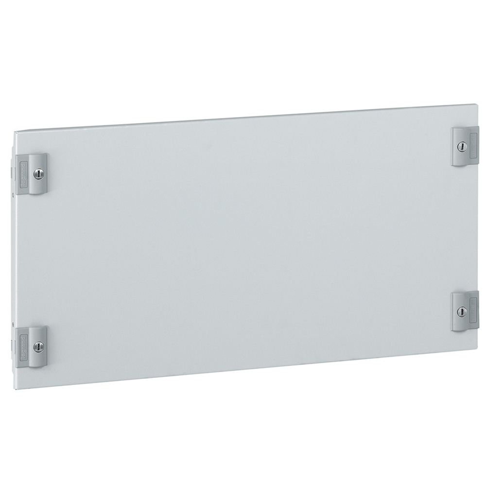 LEGRAND 020844, Solid Metal Faceplate XL³ 800, Quarter-Turn, 24 Modules, Height 300 mm