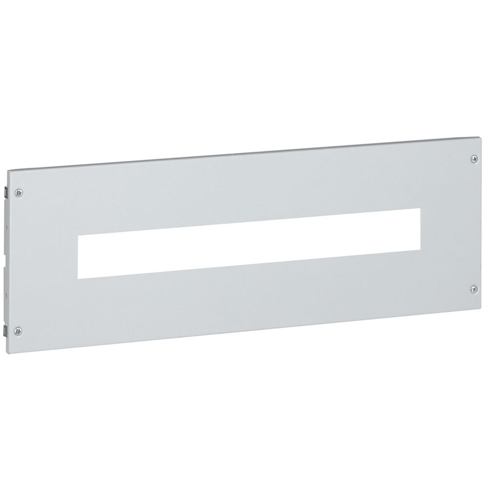 LEGRAND 020901, Metal Faceplate XL³ 800/4000, for Vistop 160, Captive Screws, 24 Modules