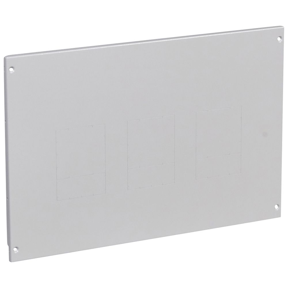 LEGRAND 020920, Metal Faceplate XL³ 800/4000, for 1–3 DPX 250/630, Vertical, Screws, 24 Modules
