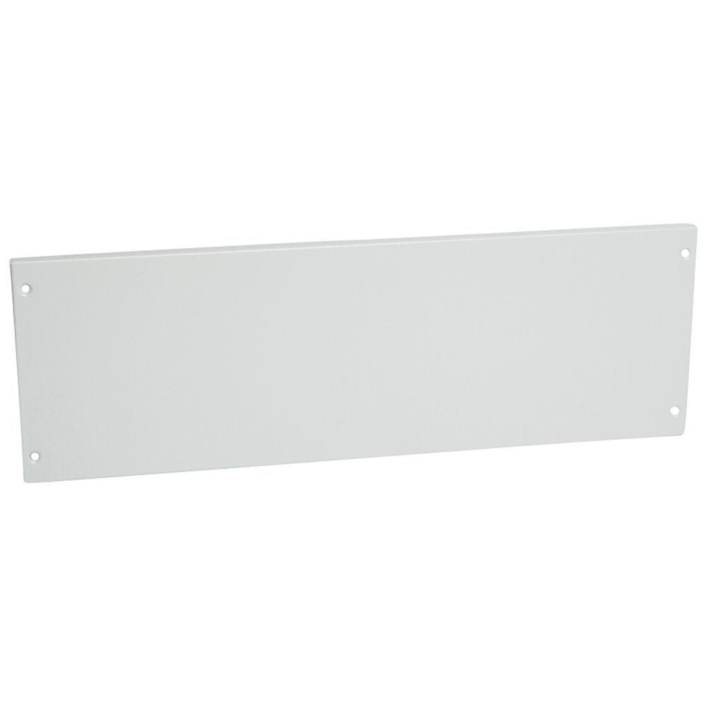 LEGRAND 020943, Placă frontală metalică solidă XL³ 800, șuruburi captive, 24 de module, înălțime 200 mm
