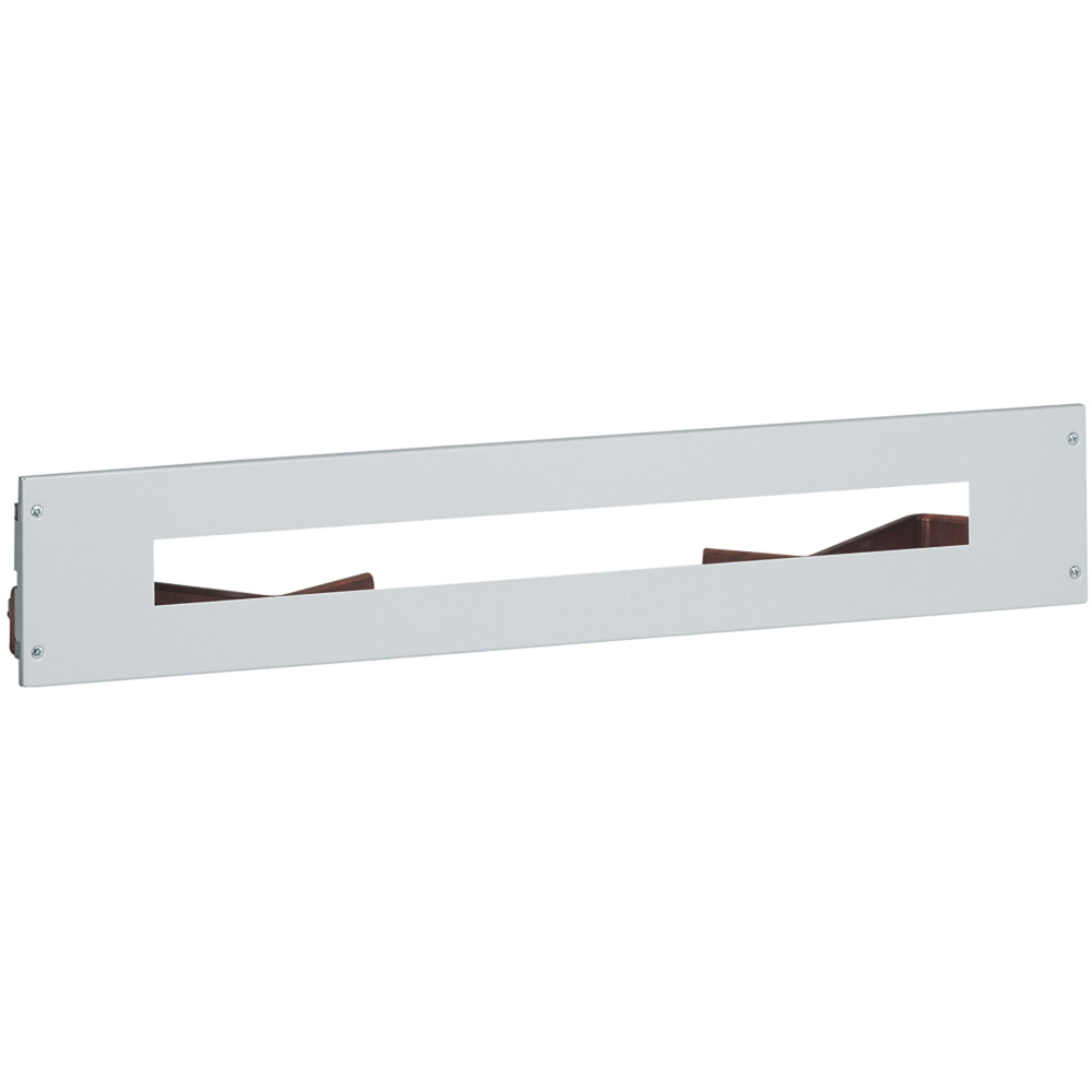 LEGRAND 020950, Metal Faceplate XL³ 800/4000, for Modular Devices, Captive Screws, 36 Modules