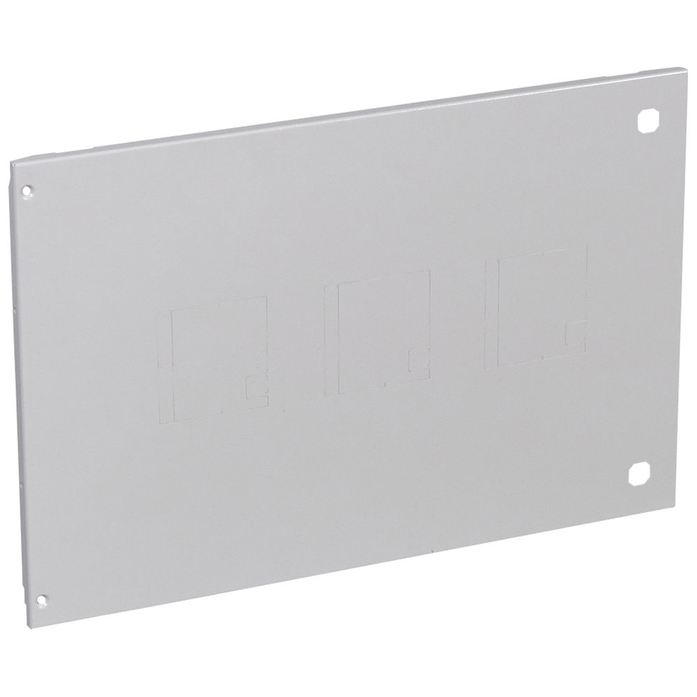 LEGRAND 020970, Placă frontală metalică XL³ 800/4000, pentru 1–3 DPX 250/630, Verticală, Șuruburi, 36 de module