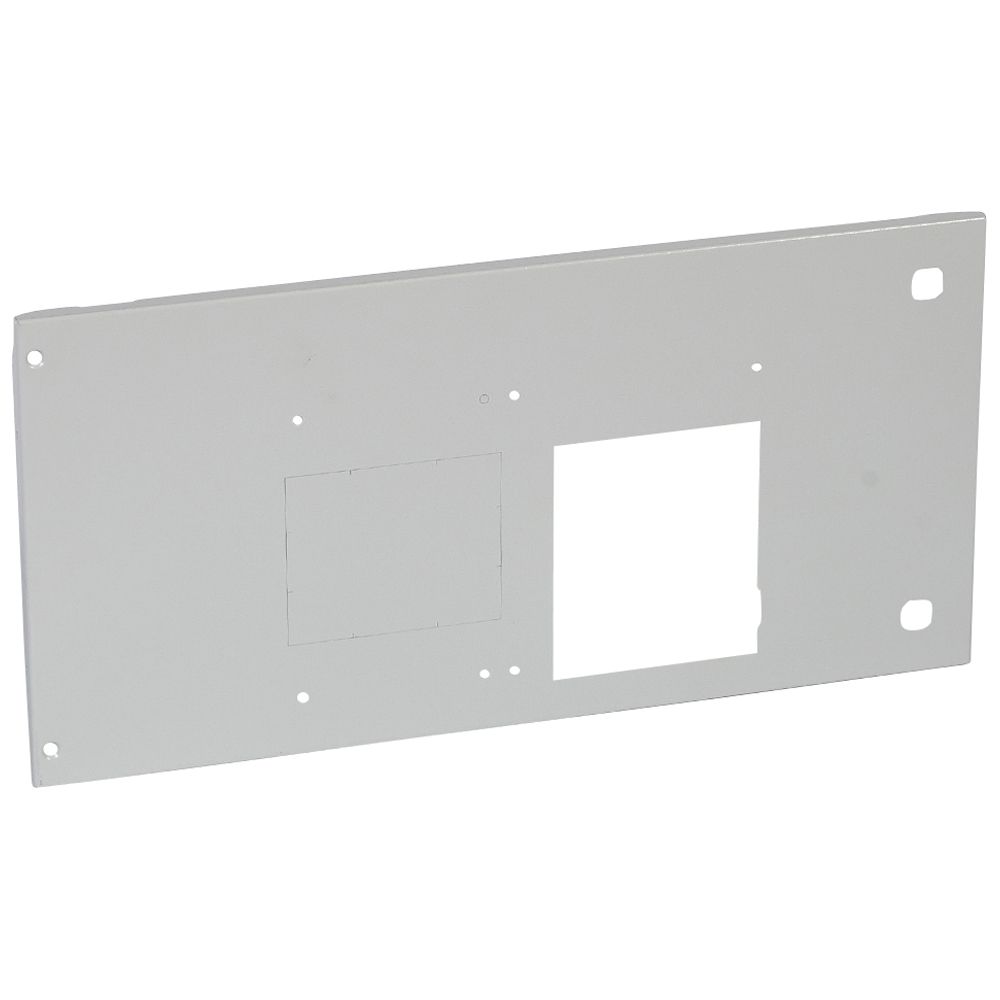 LEGRAND 021218, Placă frontală metalică XL³ 4000, pentru DPX 630 debroșabilă, orizontală, cu balamale și încuietori