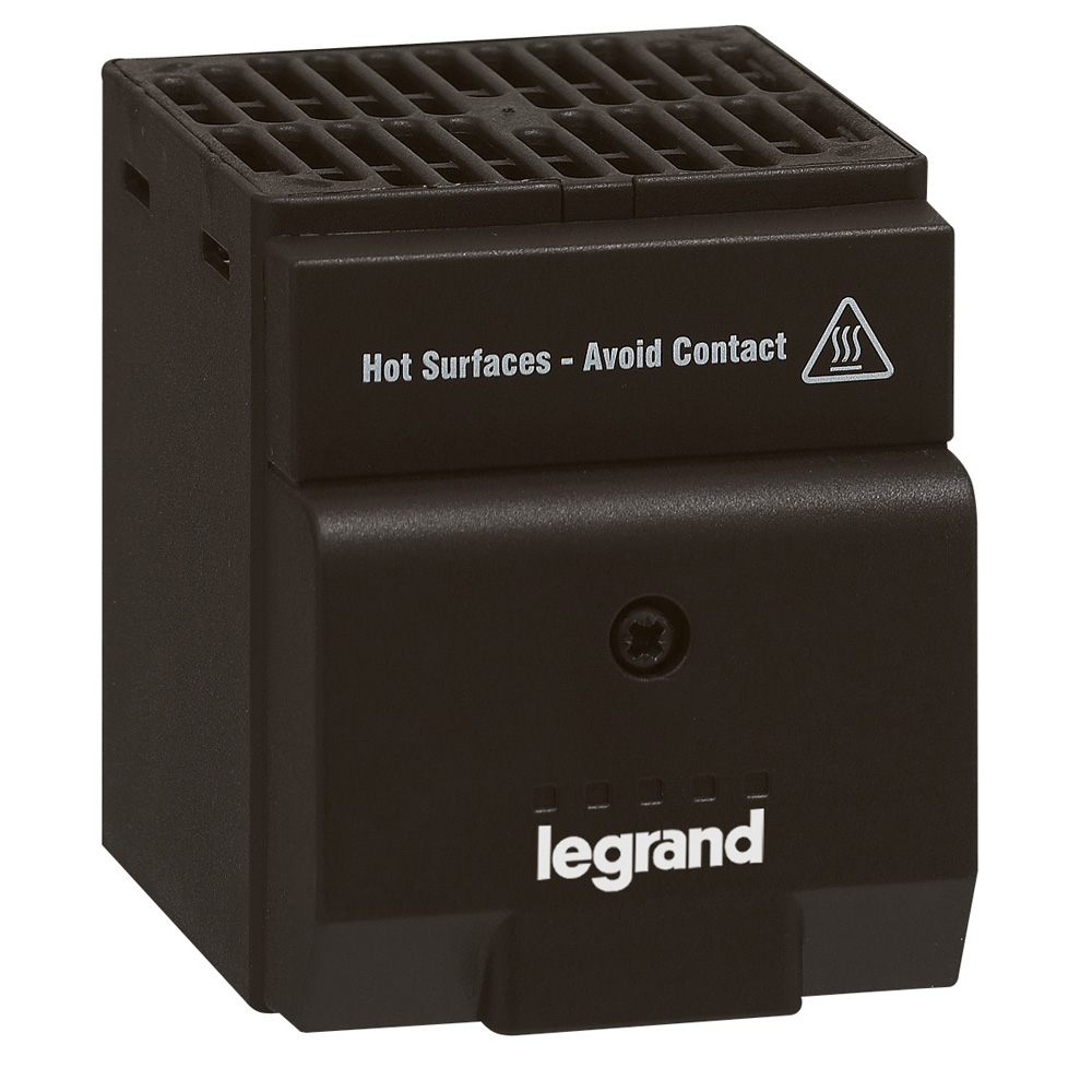 LEGRAND 035310, Resistance Heater for Enclosure, Pulsed Air, 230 V~, 150 W