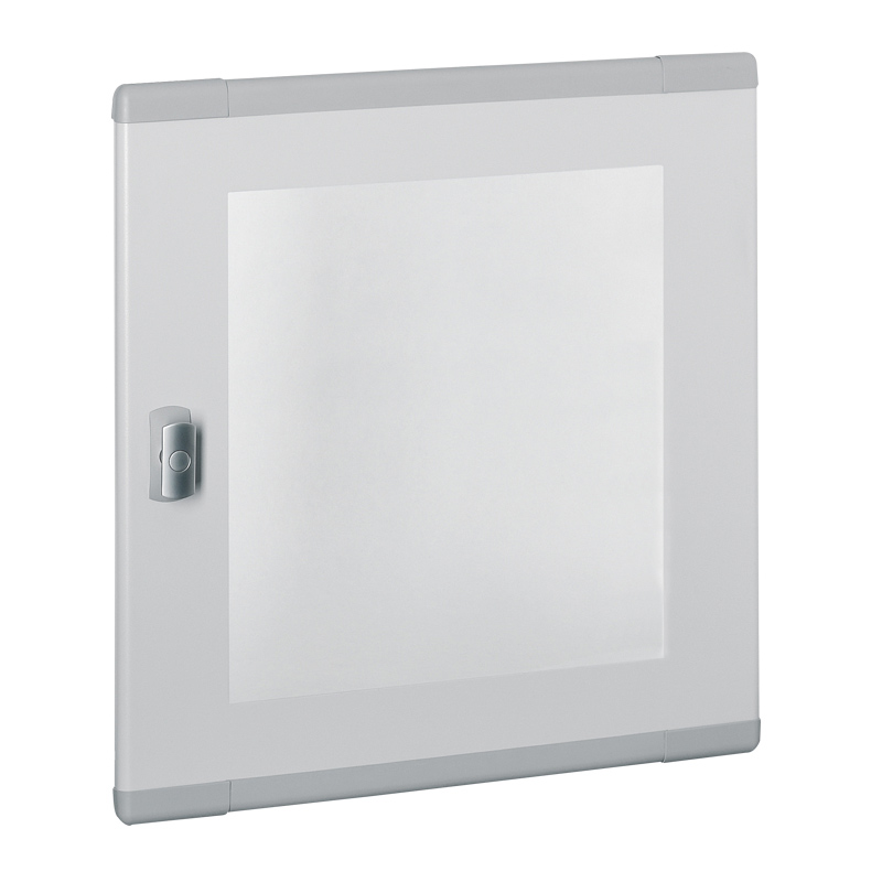LEGRAND 020283, Ușă transparentă plată XL³ 160/400, pentru dulap și cutie, înălțime 600/695 mm