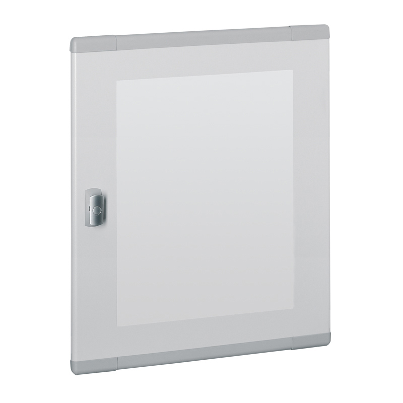 LEGRAND 020284, Ușă transparentă plată XL³ 160/400, pentru dulap și cutie, înălțime 750/845 mm