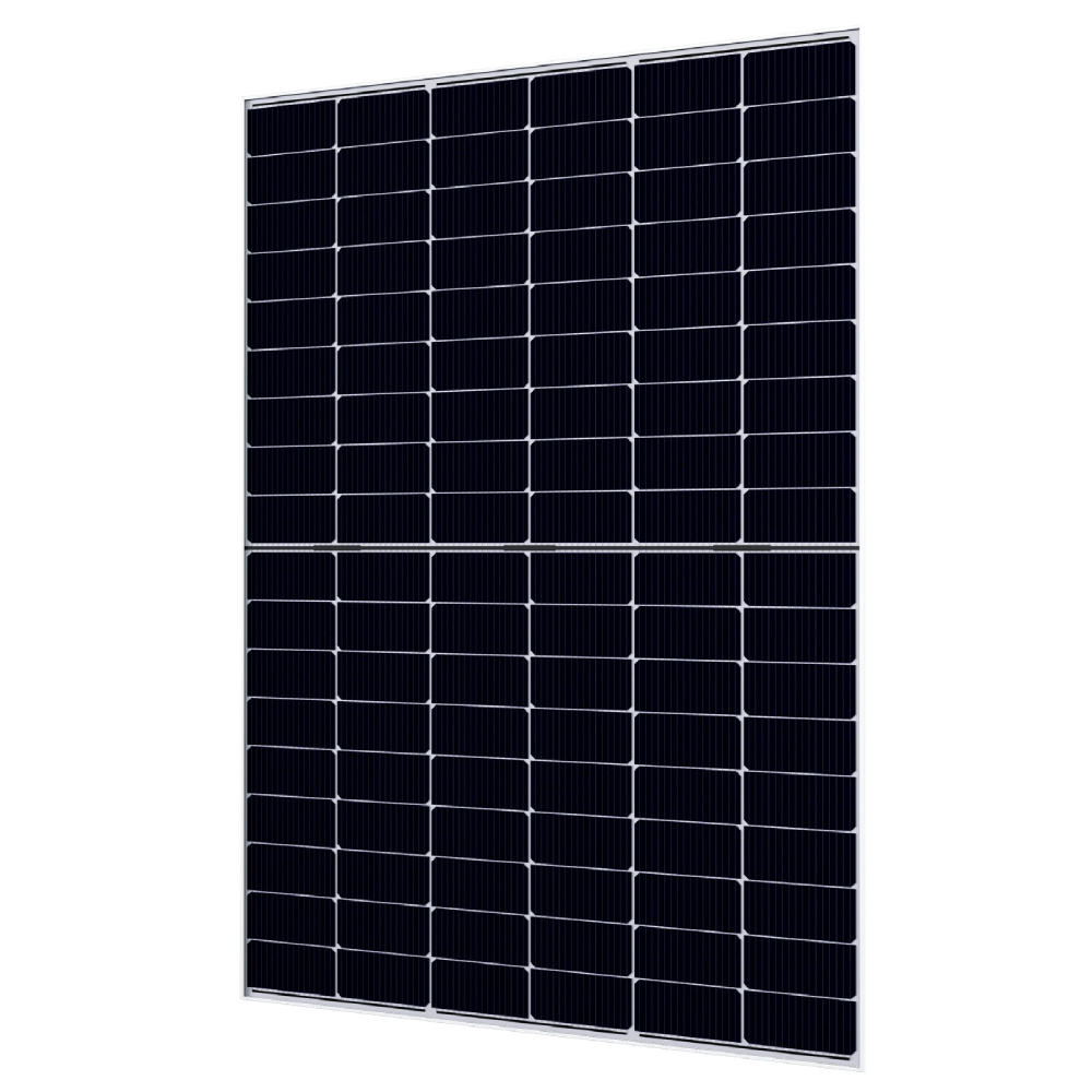 AE SOLAR, Meteor AE435CMD-108BDS, Black Bifacial n-Type TOPCon technology, Half-cut cells, 435Wp Solar Panel