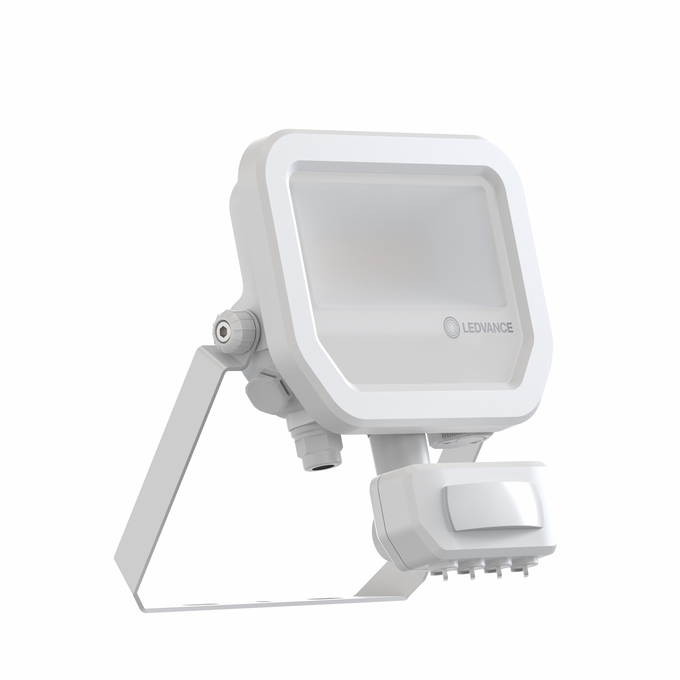 LEDVANCE 4099854306785, Floodlight LED 8W 4000K 1200lm Symmetrical Beam 100°, White