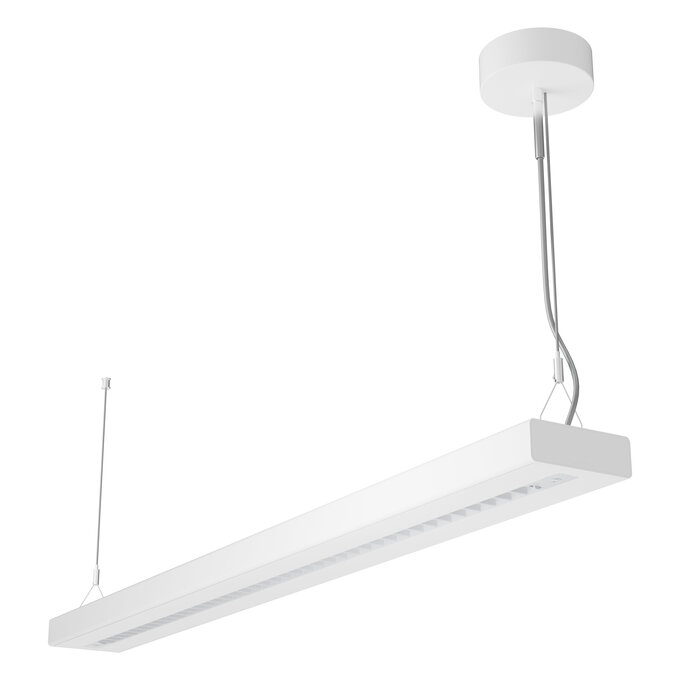 LEDVANCE 4099854249457, Linear LED Luminaire Direct / Indirect 1200mm 54W 3000K DALI Dimmable with Sensor, White