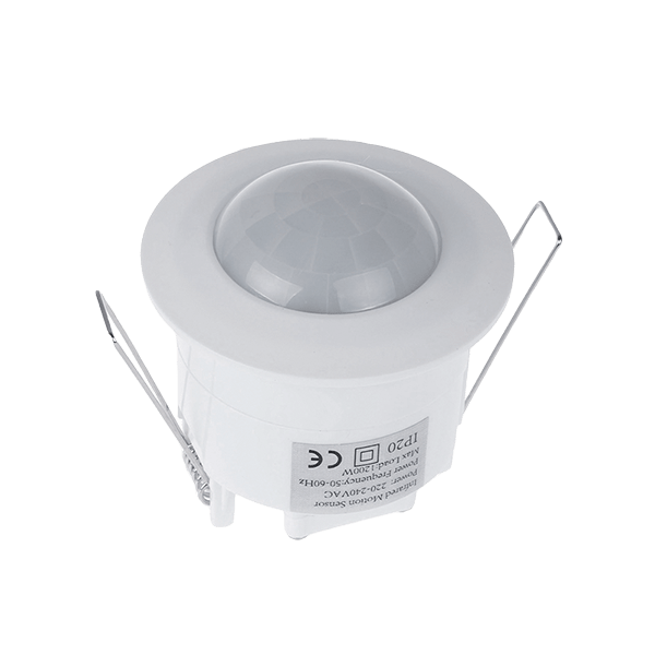 ELMARK 99DS402, ST40 Senzor de Mișcare și Lumină 360°, Montaj Încastrat, Alb