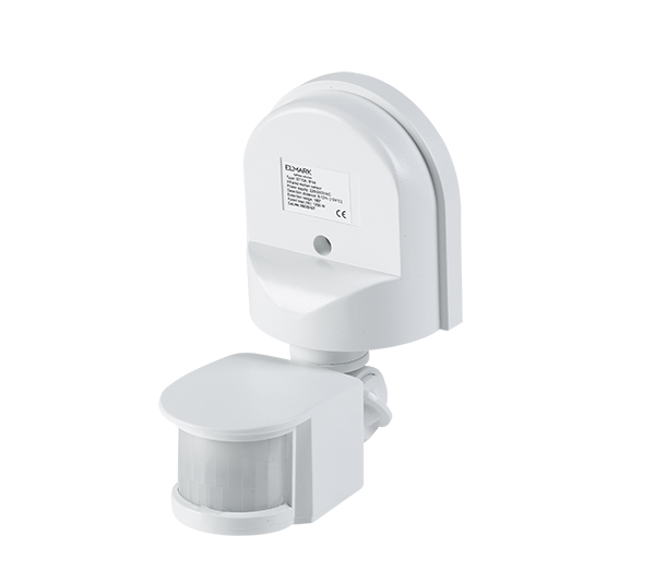 ELMARK 99DS107, ST10A Senzor de Mișcare și Lumină 180° IP44, Alb