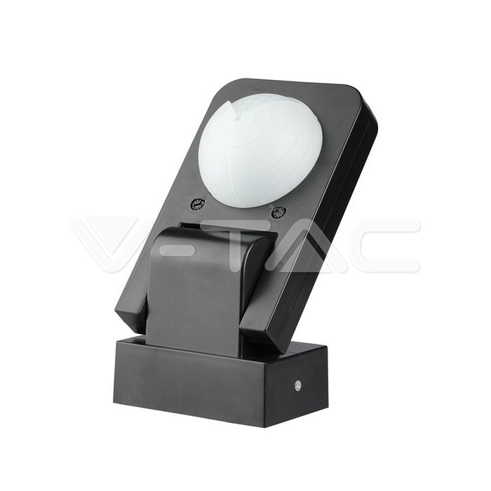 V-TAC 15011, Senzor PIR de miscare 360° 1000W reglabil, Negru