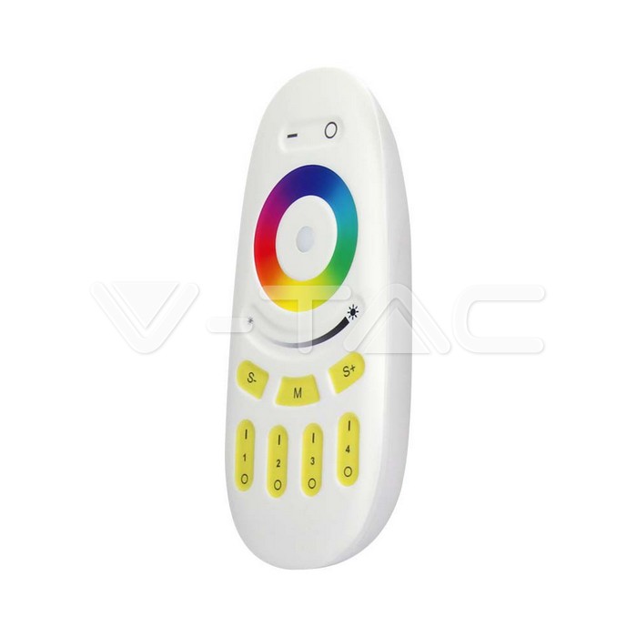 V-TAC 2923, Telecomandă touch pentru RGB+W, alb