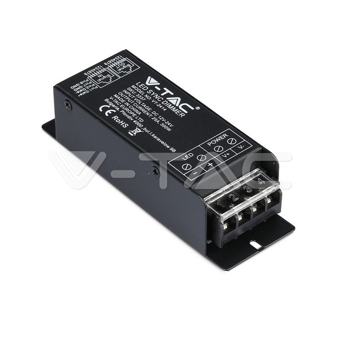V-TAC 3337, Dimmer LED sincronizat BF cu telecomandă, 14 butoane
