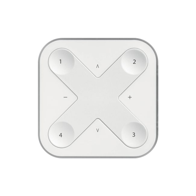 ARELUX BASICDIM Wireless User Interface WH, Casambi Wireless Switch Interface (60m Range, White)