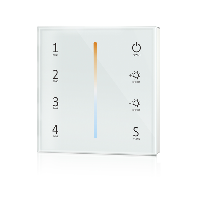 LEDVANCE 4058075435940, Light Control RF Touch Panel Controller for Tunable White (TW), 220–240V