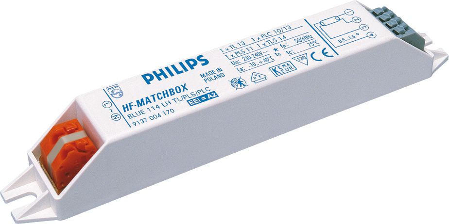 PHILIPS 913700421766, HF-M BLUE 114 LH TL/PL-S/PL-C 230-240V