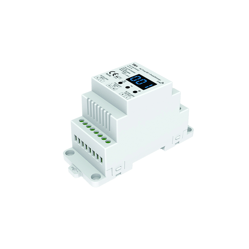 ELMARK 195123, 1-Channel TRIAC Dimmer for DIN Rail