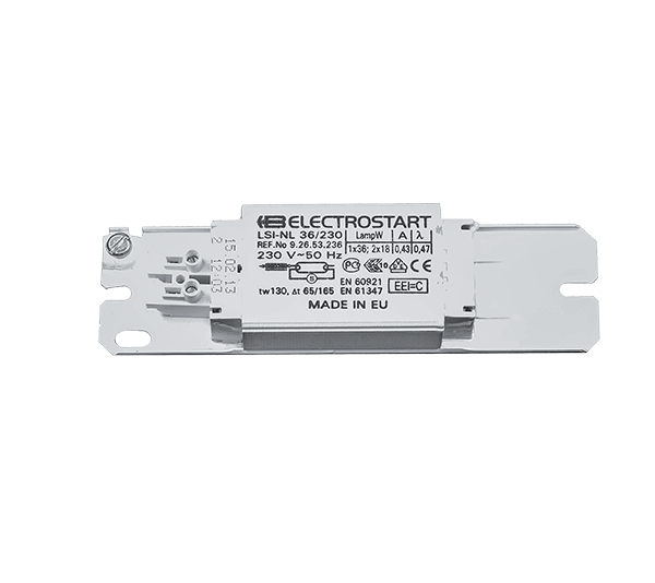 ELMARK 990153818, Balast 18W pentru lămpi fluorescente (T8)