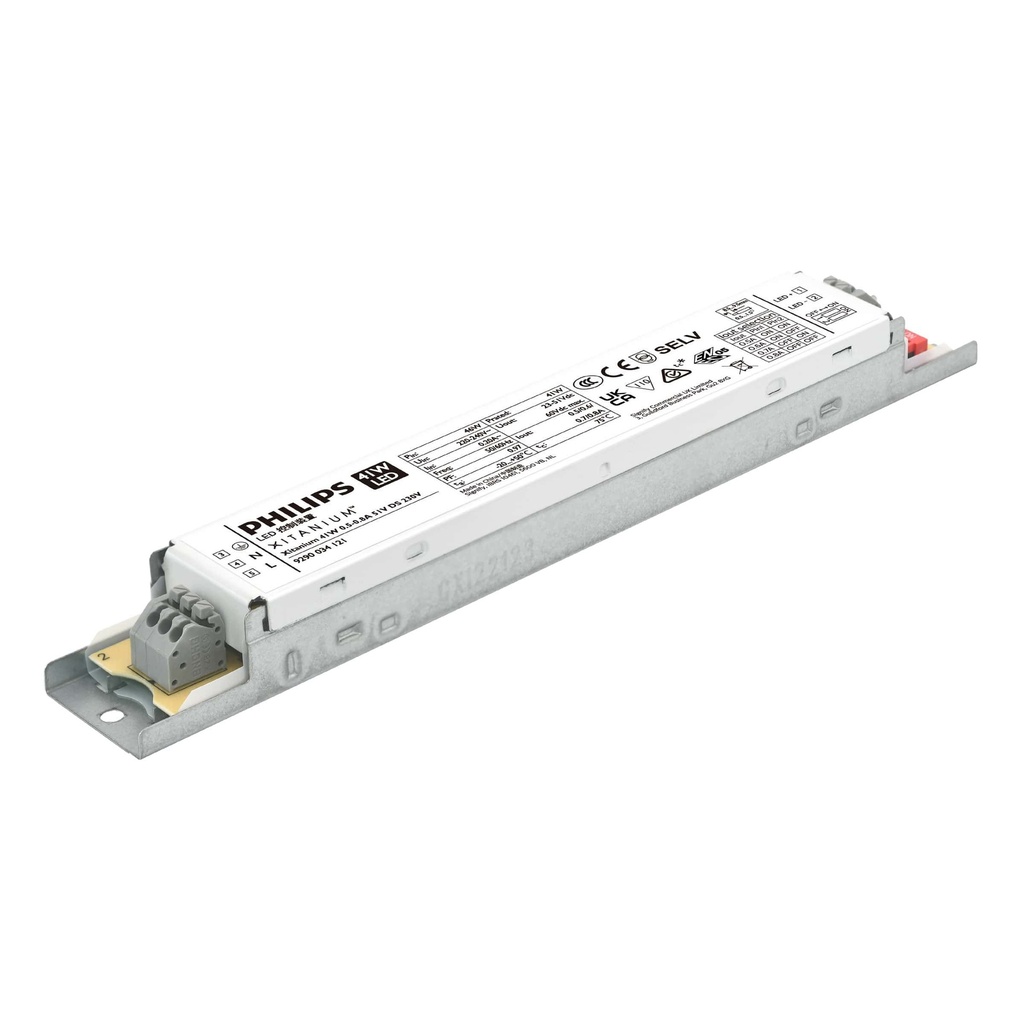 PHILIPS 929003412180, Xitanium LED Driver 41W (0.5-0.8A, 51V, DS, 230V)