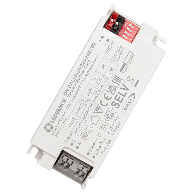 LEDVANCE 4058075845367, Driver LED DALI-P 30W (700mA, 220-240V)