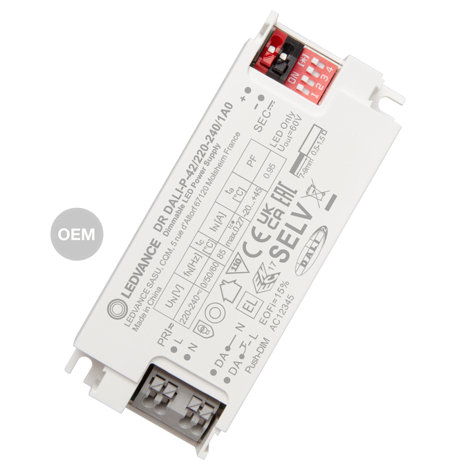 LEDVANCE 4058075845428, LED Driver DALI-P 42W (1.0A, OEM)