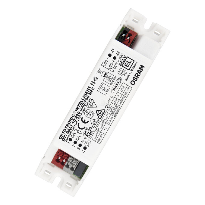 OSRAM 4062172250269, OTi DALI LED Driver 10W (700mA, NFC)