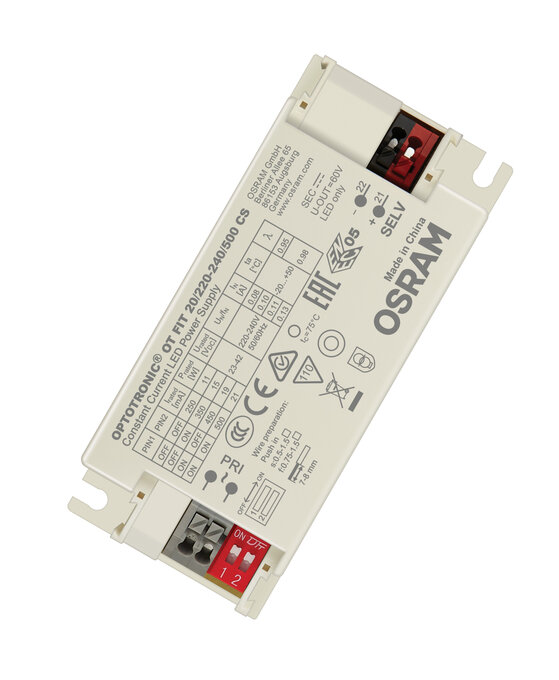 OSRAM 4052899617315, OT FIT LED Driver 20W (500mA, 220-240V)