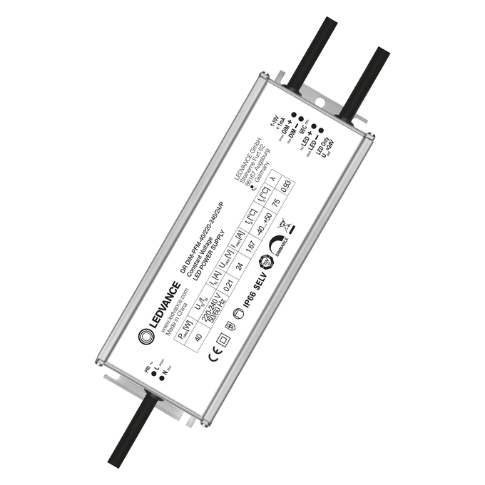 LEDVANCE 4058075379176, Driver LED DIM-PFM 40W (24V, 220-240V)