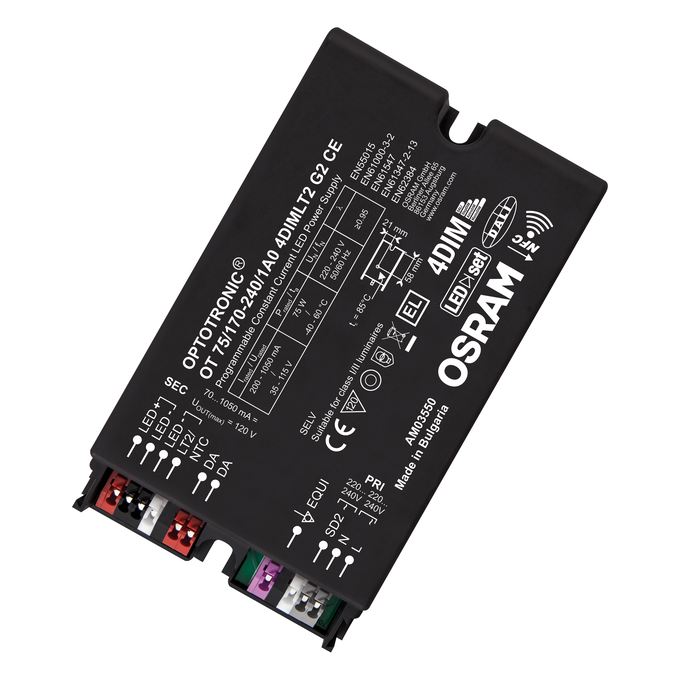 OSRAM 4052899981942, Driver LED 75W (1.0A, 170-240V, 4DIM, G2)