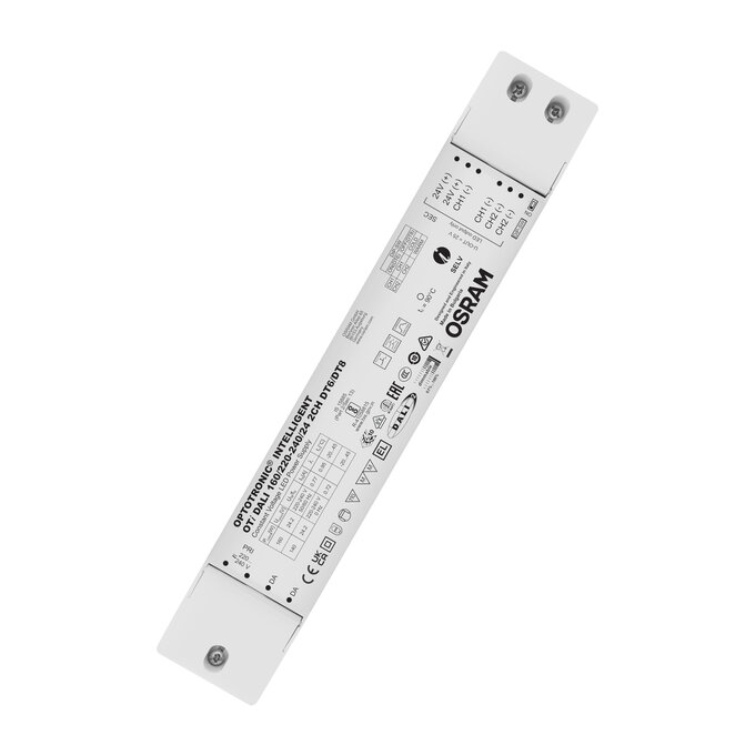 OSRAM 4062172177948, OTi DALI LED Driver 160W (24V, 2CH, DT6/8)