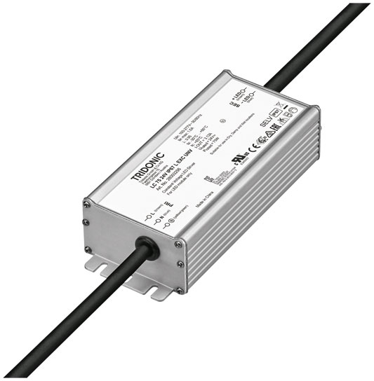 TRIDONIC 28003296, LC 75W 24V IP67 L EXC UNV Outdoor LED Driver (Waterproof)