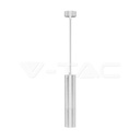 V-TAC 6779, GU10 Pendant Light White Ø60×300 mm