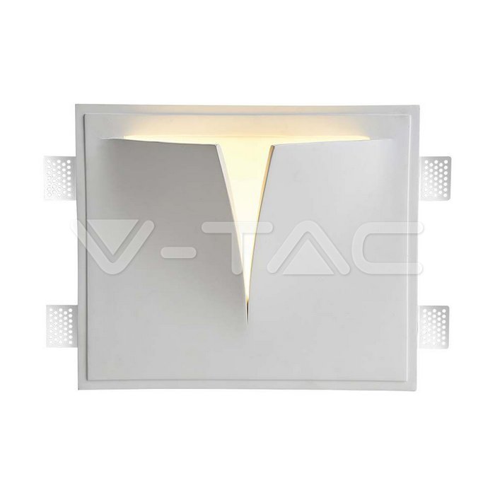 V-TAC 6769, G9 Gypsum Wall Holder White