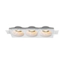 V-TAC 6765, 3xGU10 Gypsum Holder Round White