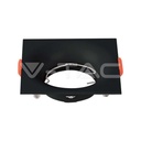 V-TAC 6635, Suport GU10 Pătrat Negru