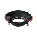 V-TAC 6633, Suport GU10 Rotund Negru