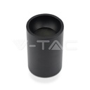 V-TAC 8945, Suport GU10 Montaj Aplicat Negru