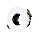 V-TAC 3157, GU10 Holder White Black Round