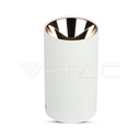 V-TAC 8592, GU10 Holder Round White & Rose Gold