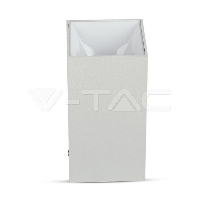 V-TAC 8583, Suport GU10 Pătrat Alb & Alb